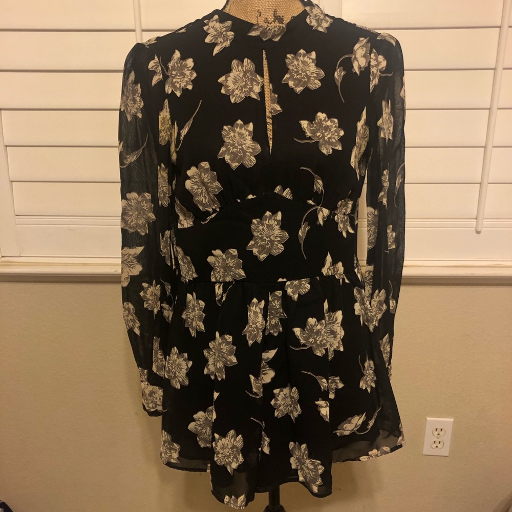 TOPSHOP Floral Romper
